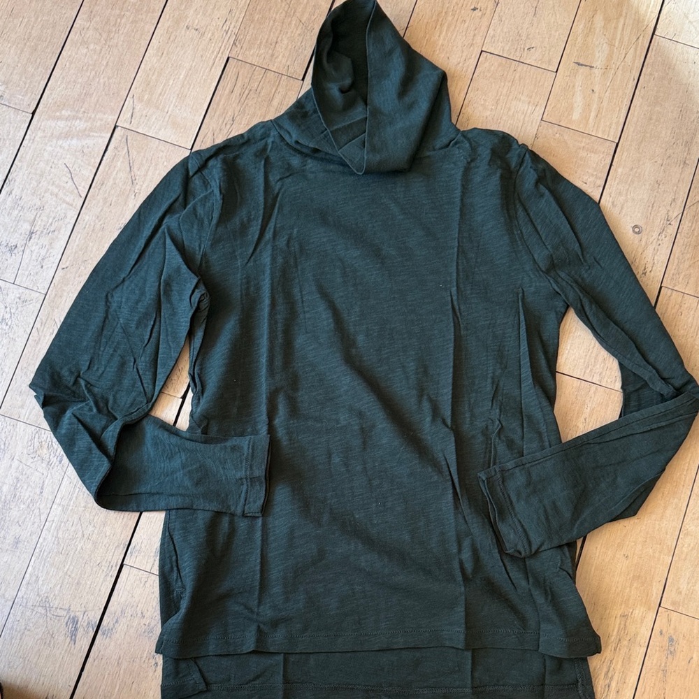 Madewell Forest Green Turtleneck Top XS - Picture 15 of 15